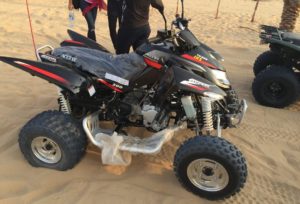 Quad Bike Ride in Dubai