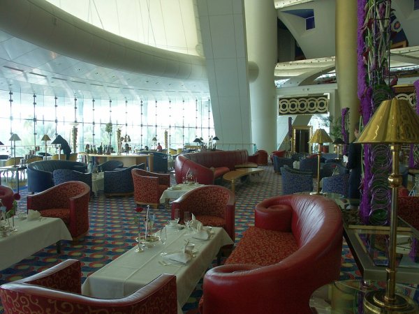 Interior view of Burj Khalifa building