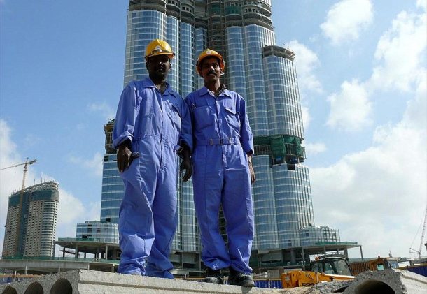 Burj Khalifa Workers