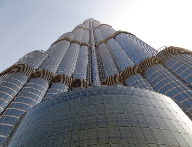 Close look of Burj Khalifa