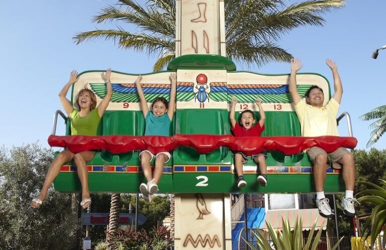Kids playing in park