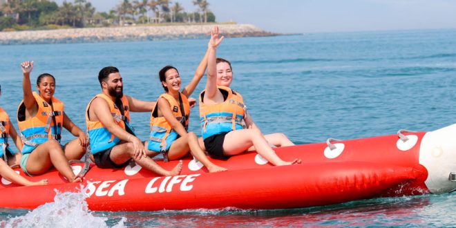 Banana Boat Ride in Dubai