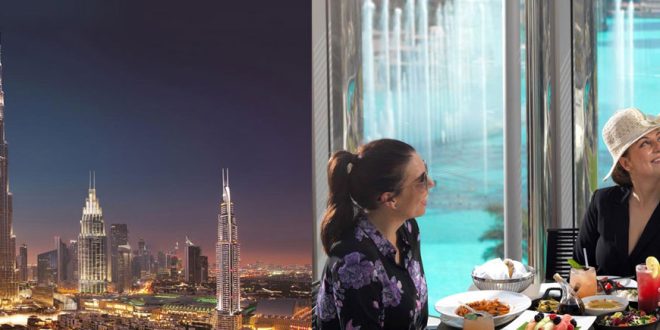 Burj Khalifa with Cafe Treat