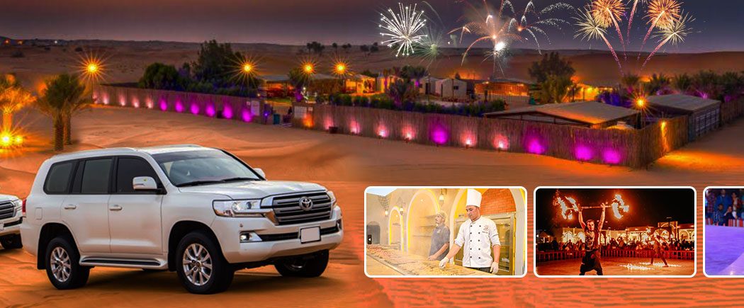 Celebrate the New Year Party in Dubai Desert